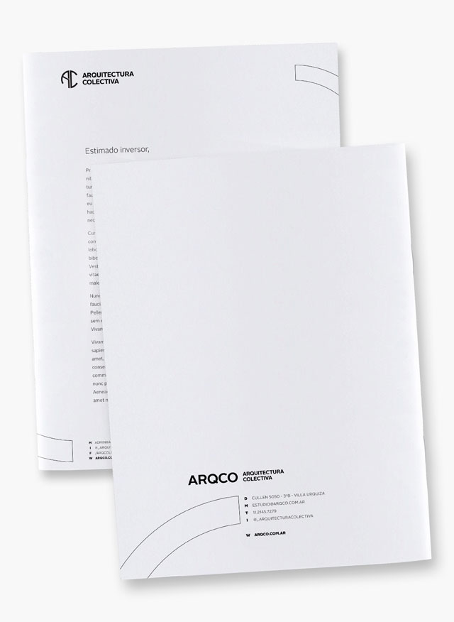 ArqCo - BRANDING / EDITORIAL DESIGN / INTERACTIVE - Aguaviva - We left Brands