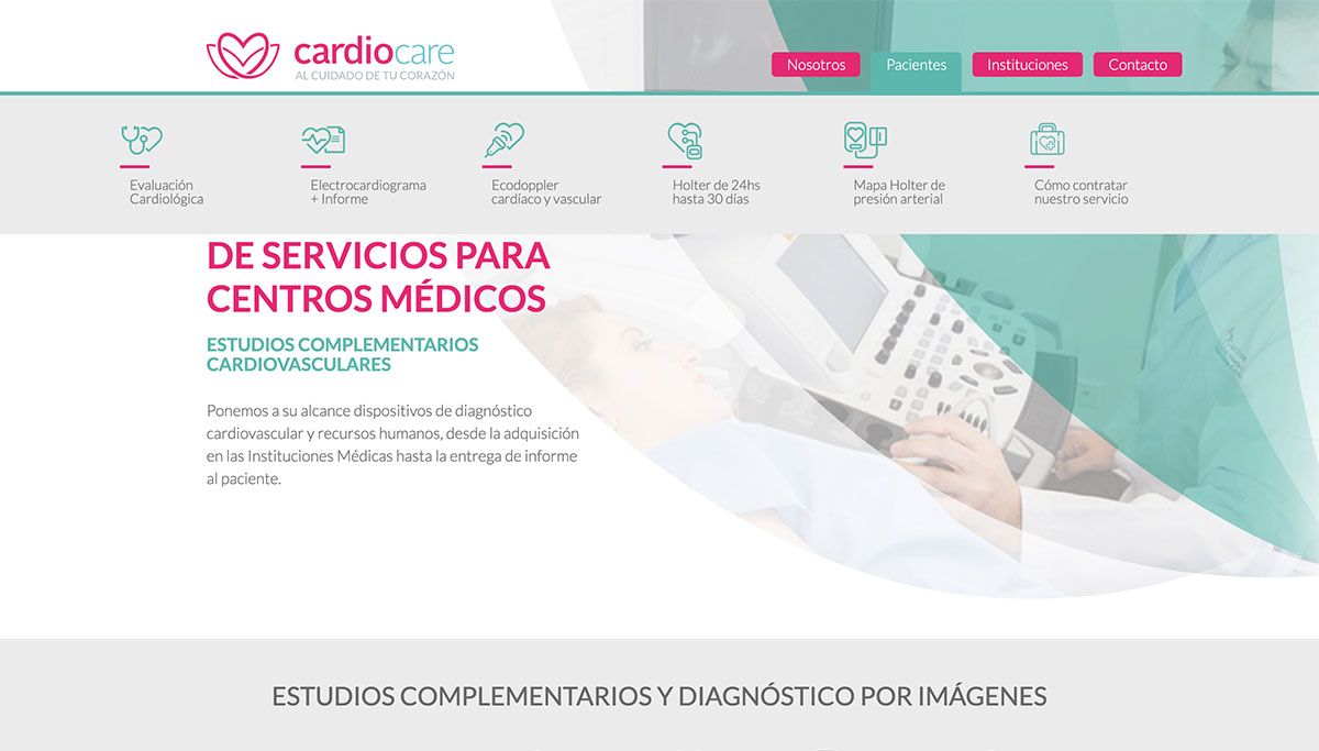 Cardio Care - IDENTIDAD / EDITORIAL / INTERACTIVO - Aguaviva - Dejamos Marcas