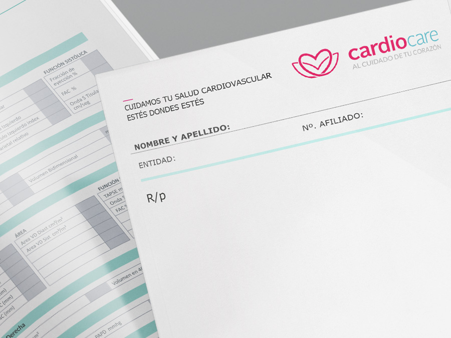 Cardio Care - IDENTIDAD / EDITORIAL / INTERACTIVO - Aguaviva - Dejamos Marcas