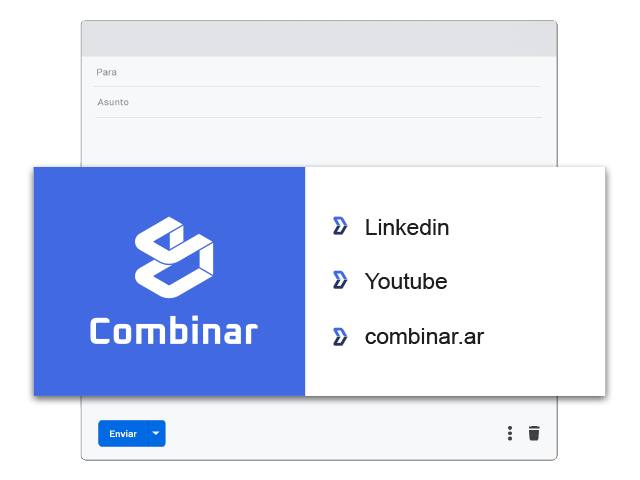 Combinar - IDENTIDAD / INTERACTIVO - Aguaviva - Dejamos Marcas